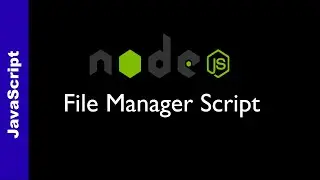 NodeJs File Manager | JavaScript Project