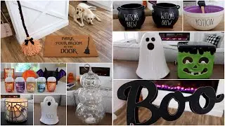 HUGE HALLOWEEN DECOR + FALL DECOR HAUL | HOMEGOODS, TJ MAXX, MARSHALLS, BATH & BODY WORKS