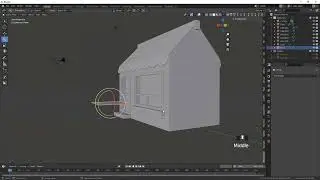 How to Create a Low Poly Store in Blender | How to create a Low poly shop in Blender - Part 02