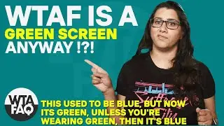 What is a green screen?