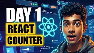 Day 1 React JS Tutorial for Beginners: Build Your First Counter App in 2026! 🚀