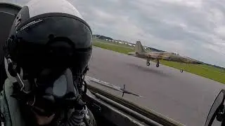 F-5N section takeoff.
