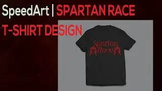 SpeedDesign | Spartan Race T-shirt Design