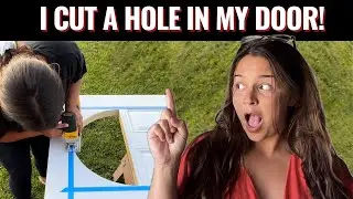 How to install a Window Insert - DIY Window in Door