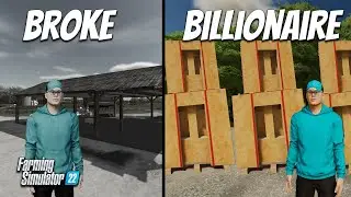 Broke to Billions with WOOD! Farming Simulator 22