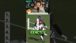 The Top-12 Picks in Fantasy Football (part 1)