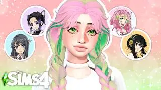RECREATING ICONIC ANIME CHARACTERS IN THE SIMS 4!😍
