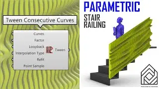 Grasshopper Tutorial (Parametric Stair Railing)