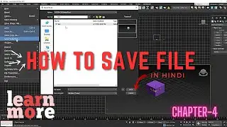 How to save 3ds max file
