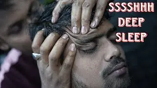 SsssHhh Good Night & Sleep Tight | 3d Sound ASMR Scratching Head Massage For Deep Sleep