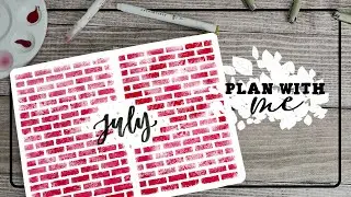 July 2022 Plan With Me - Diagon Alley Theme