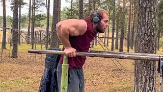 The Strongest Streetlifter Shows His Dips Max