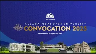 AIOU Convocation 2025 | Islamabad Chapter