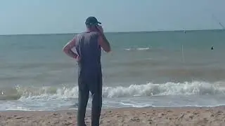 Море,пляж песчанка,Мариуполь