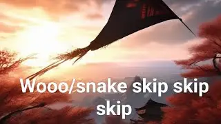 Глитч с крюком кошкой (Wooo/snake skip skip skip) в Sekiro shadows die twice