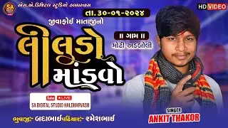 🔴 ANKIT THAKOR LIVE | MOTI ADBOLI GAM  LIVE | લાઈવ મોટી અડબોલી | ANKIT THAKOR LIVE RAMEL 2024 |