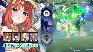 TOO MUCH EXPLOSIONS! C0 Nilou Bloom Team - 3.4 Spiral Abyss Floor 12