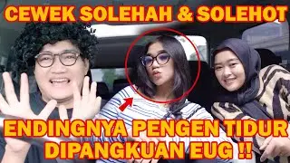 PRANK TAXI ONLINE !! DAPET CEWEK SOLEHAH & SOLEHOT, ENDINGNYA PENGEN TIDUR DIPANGKUAN !!