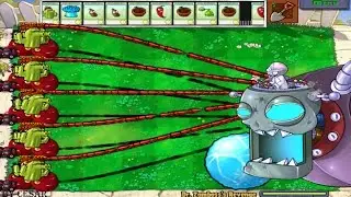PLANTS VS ZOMBIES 100% CATTAIL VS DR. ZOMBOSS`S