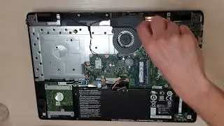 Acer Aspire ES1-731G complete disassembly and cleaning/replacing thermal paste + RAM upgrade