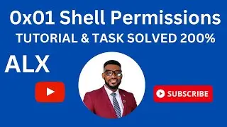 0x002 shell permissions  | tutorial and task 100% Solved| alx software engineering.