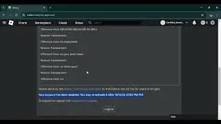 Banned for stupid reason (Unbanned at 10:02PM EST)