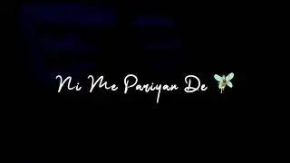 Pariyan Da Desh - Gurnam Bhullar |Punjabi Song | black background Status | Watsapp Status