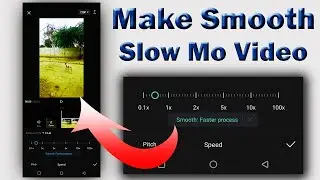 How to make smooth slow motion video in Capcut | Make Slow Mo Video