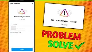 We removed your content instagram | instagram post your content has been removed