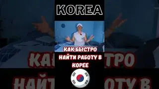 Как быстро найти работу в Южной Корее