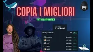 Come fare copytrading wallet phantom/solana memecoin. tutorial italiano. Trojan sniper bot telegram