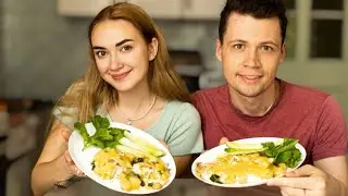 🍳 ОМЛЕТ с Овощами и Сыром  🧀 МУКБАНГ асмр итинг еда @kushat_prosto