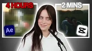 I posted a Capcut Template vs. an Edit I spent 4 hours on to See What Did Best