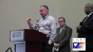 Senator Tim Kaine Keynote at the 2013 LGBT Democrats of Virginia Equality Breakfast