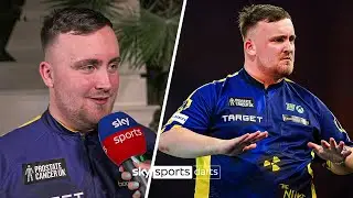 Luke Littler on THAT nine-darter attempt and the best set of darts ever? 👀