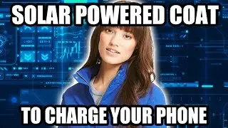 Charge your phone with this solar powered Tommy Hilfiger coat!