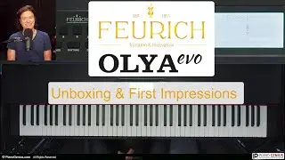Feurich Olya Evo Electronic Keyboard: Unboxing, Sounds, & First Impressions