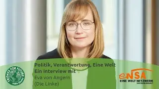 Politik, Verantwortung, Eine Welt – Eva von Angern