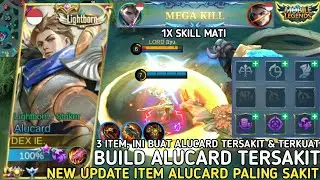 LATEST! THE MAIN ALUCARD EMBLEM AND BUILD 2022 l THE MOST SICK ALUCARD ITEM !! Mobile Legends