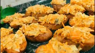 ЗАКУСКА супер. Бутерброды с луком и огурцами. Рецепт закуски. 