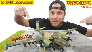1:72 Hobby Master B-26K "Special Kay" Bomber (UNBOXING!)