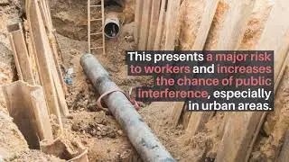 What are the safety benefits of microtunnelling compared to other pipeline installation methods?