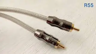 Daxx R55 Audio Cabe. Coaxial Double Shielded. Made  in Taiwan.