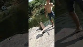 Двойная задка в воду