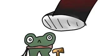 Accidentally stepped on A frog // Ketchup warning🥫