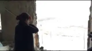 Авдеевка. Гимн Украины на скрипке в исполнении Марии Бондас