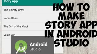 How to make story app in android studio | Android Studio Tutorial