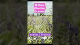 Life-changing affirmations for your morning, noon and night! 💜✨ Sub for more! #morningroutine