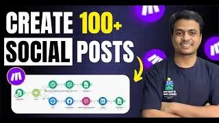 AI Social Media Automation System बनाएं - ChatGPT API + Make.com से Auto Post करें