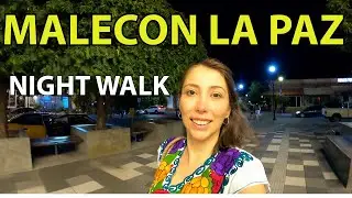 Malecon La Paz B.C.S. Mexico. Saturday Night